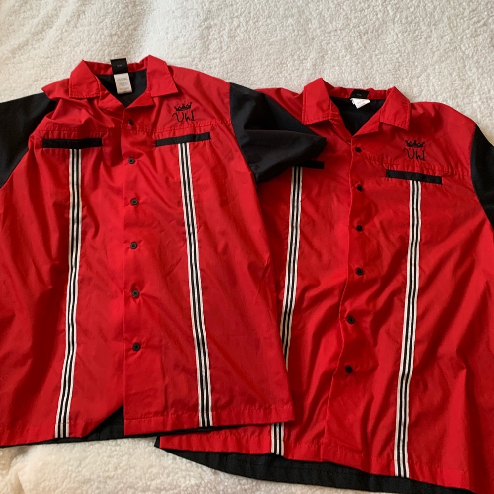 VH1 Vintage bowling shirts LG and XL